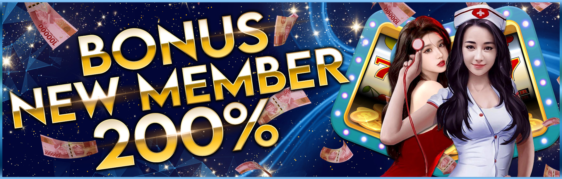 BONUS DEPOSIT 200% KHUSUS NEW MEMBER ( TANPA TO )