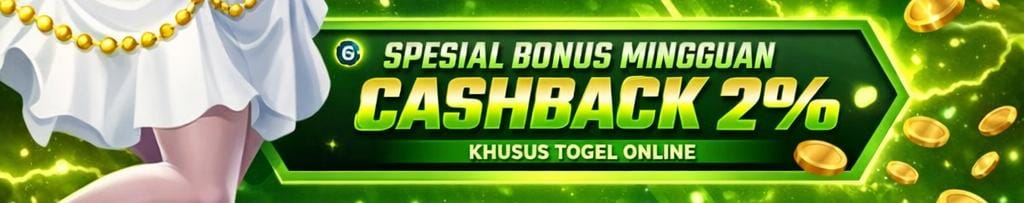 CASH BACK TOGEL 2%